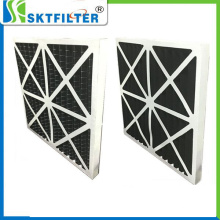 HVAC Filter for AC Cardboard Frame Filter with Pleated Media and Metal Mesh and Cardboad Mesh